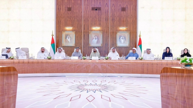 UAE Cabinet session discussing AI regulation
